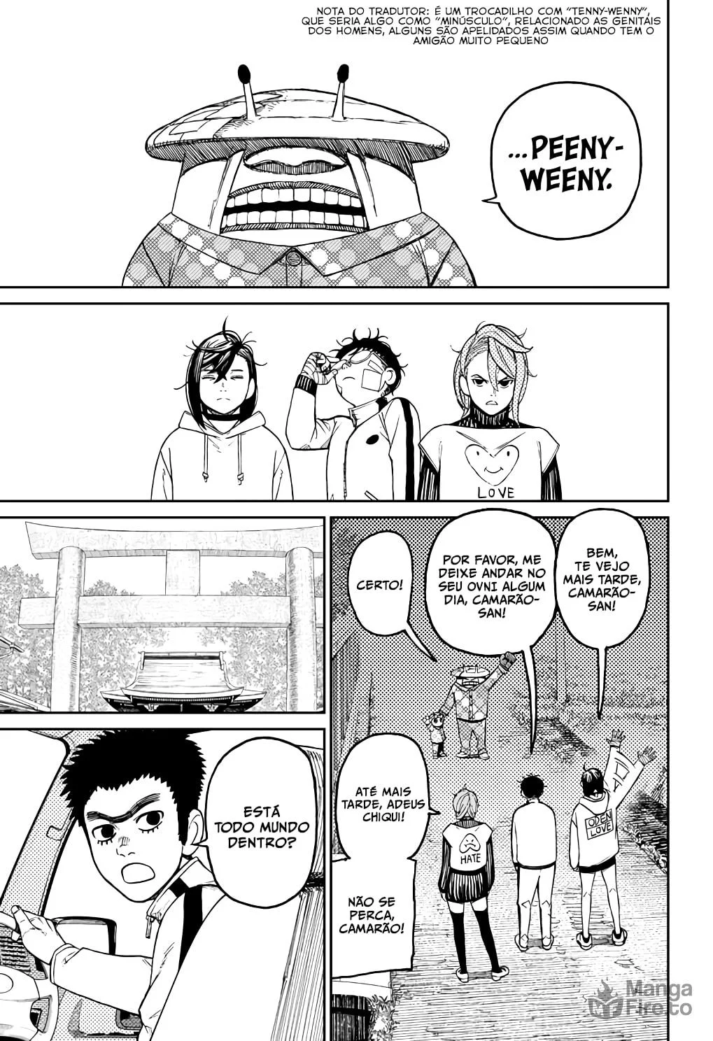 Read Dandadan pt Manga Online