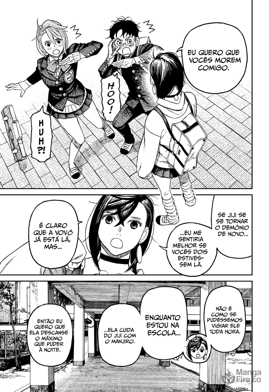 Read Dandadan pt Manga Online