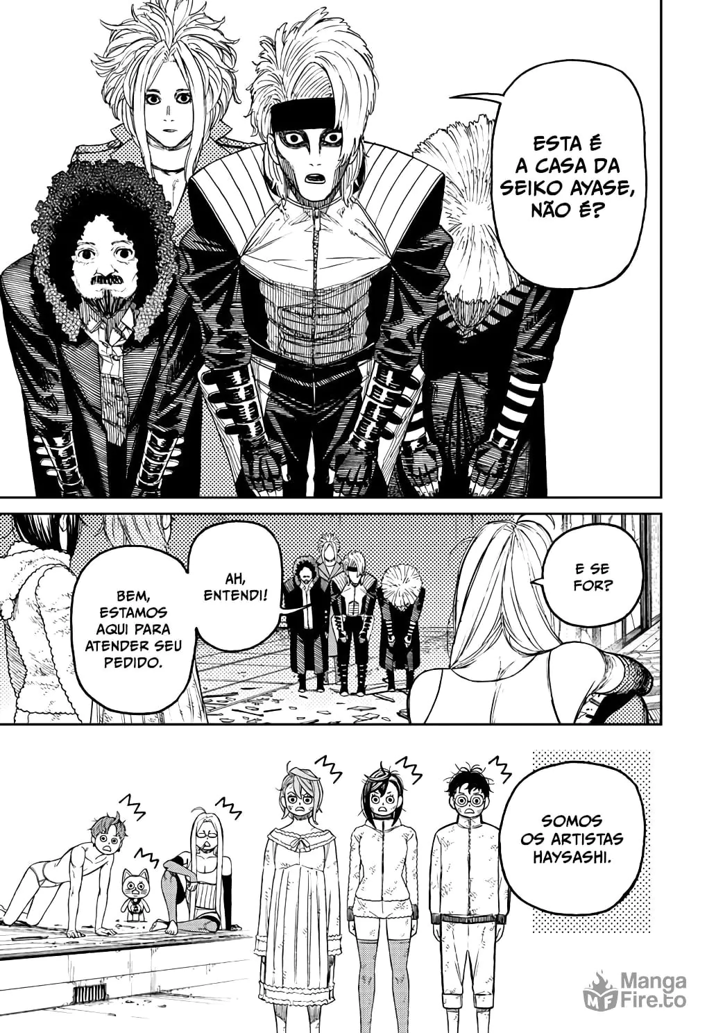 Read Dandadan pt Manga Online