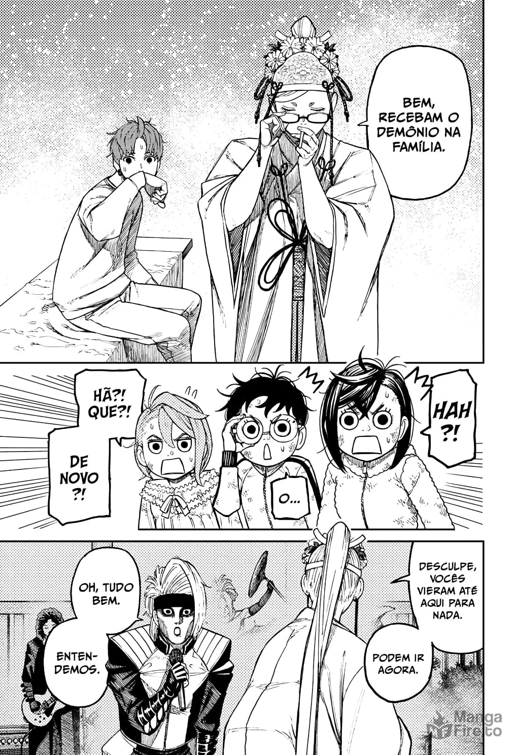 Read Dandadan pt Manga Online