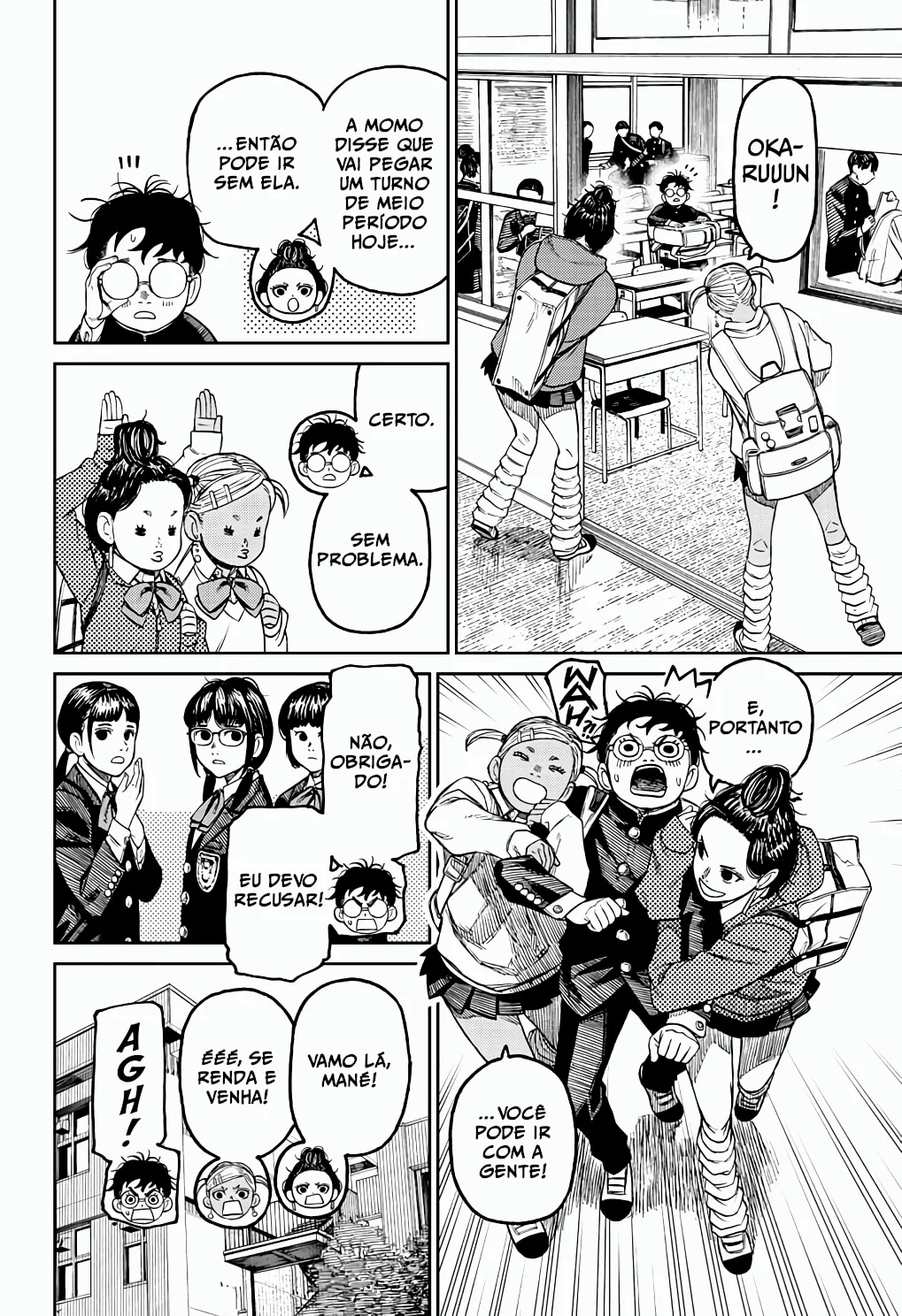 Read Dandadan pt Manga Online