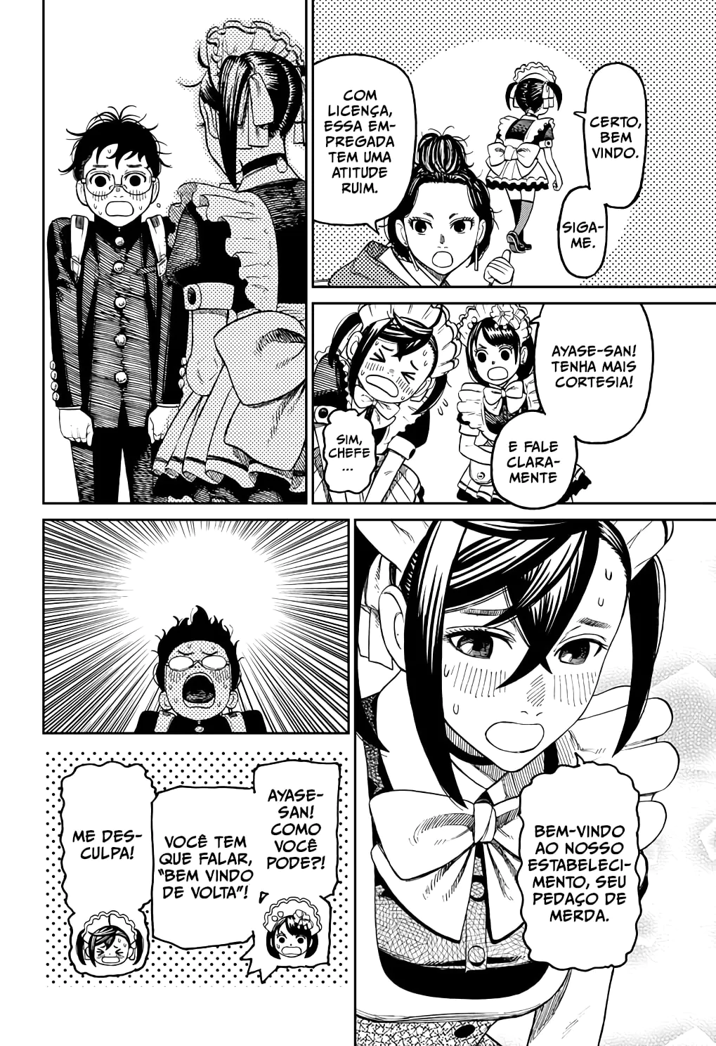 Read Dandadan pt Manga Online
