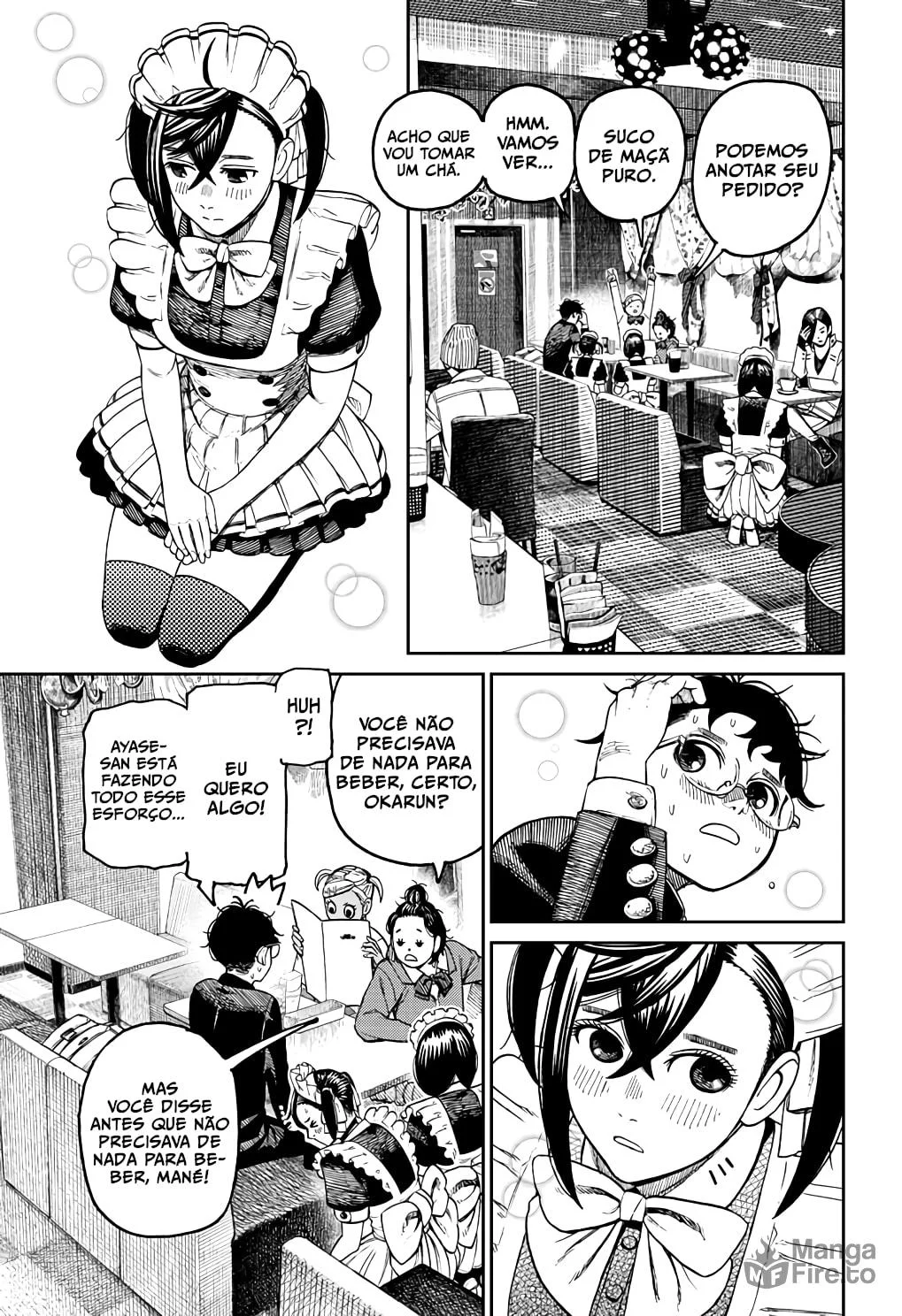 Read Dandadan pt Manga Online