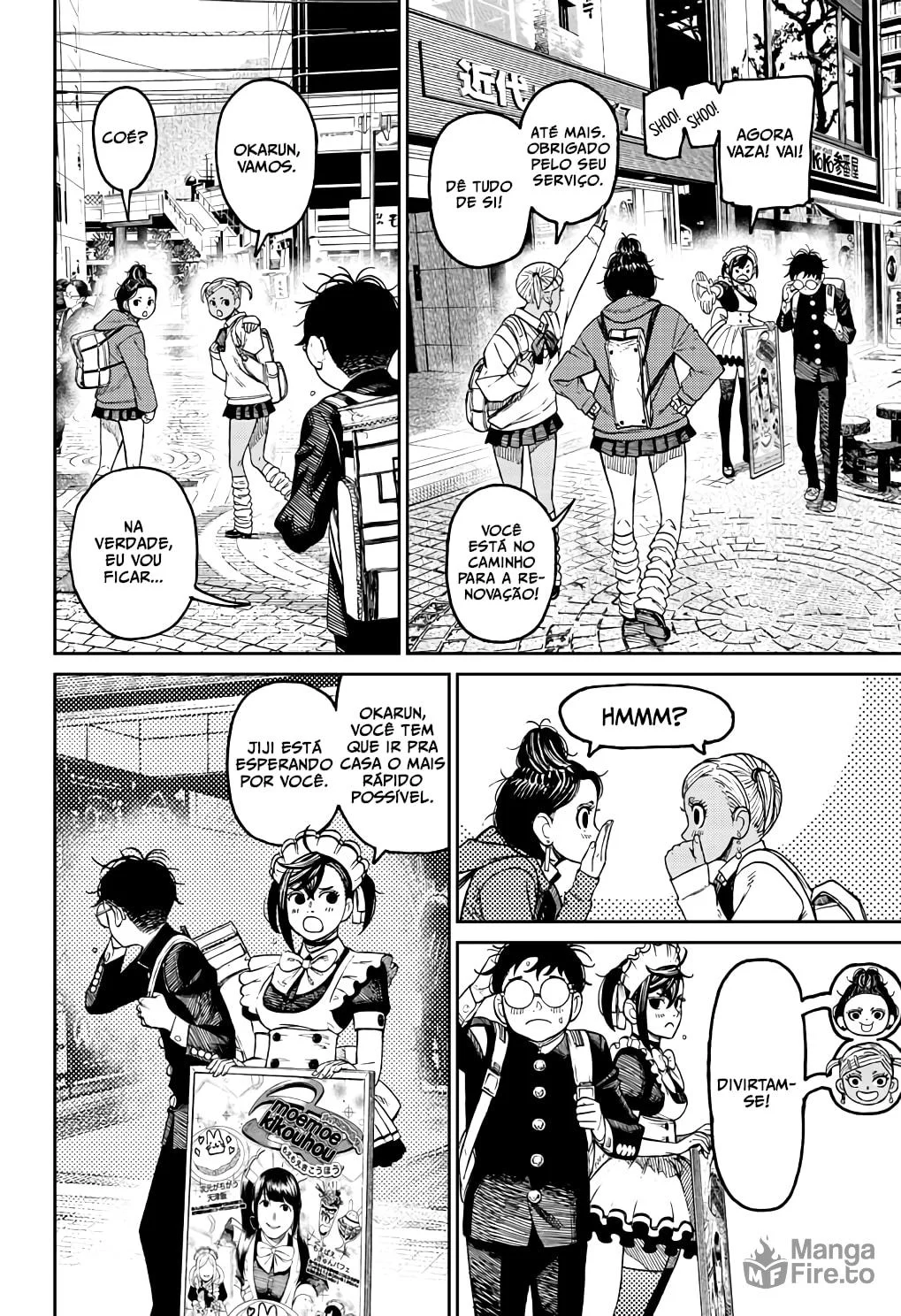 Read Dandadan pt Manga Online