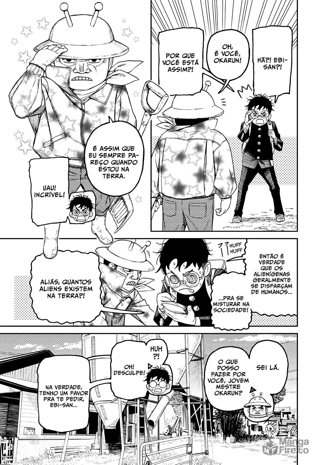 Read Dandadan pt Manga Online