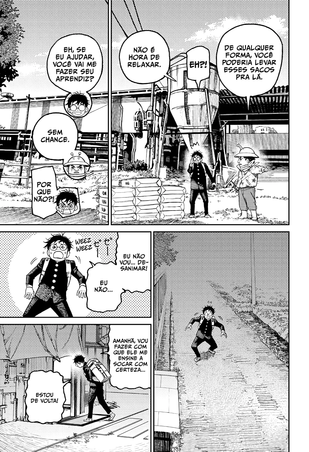 Read Dandadan pt Manga Online