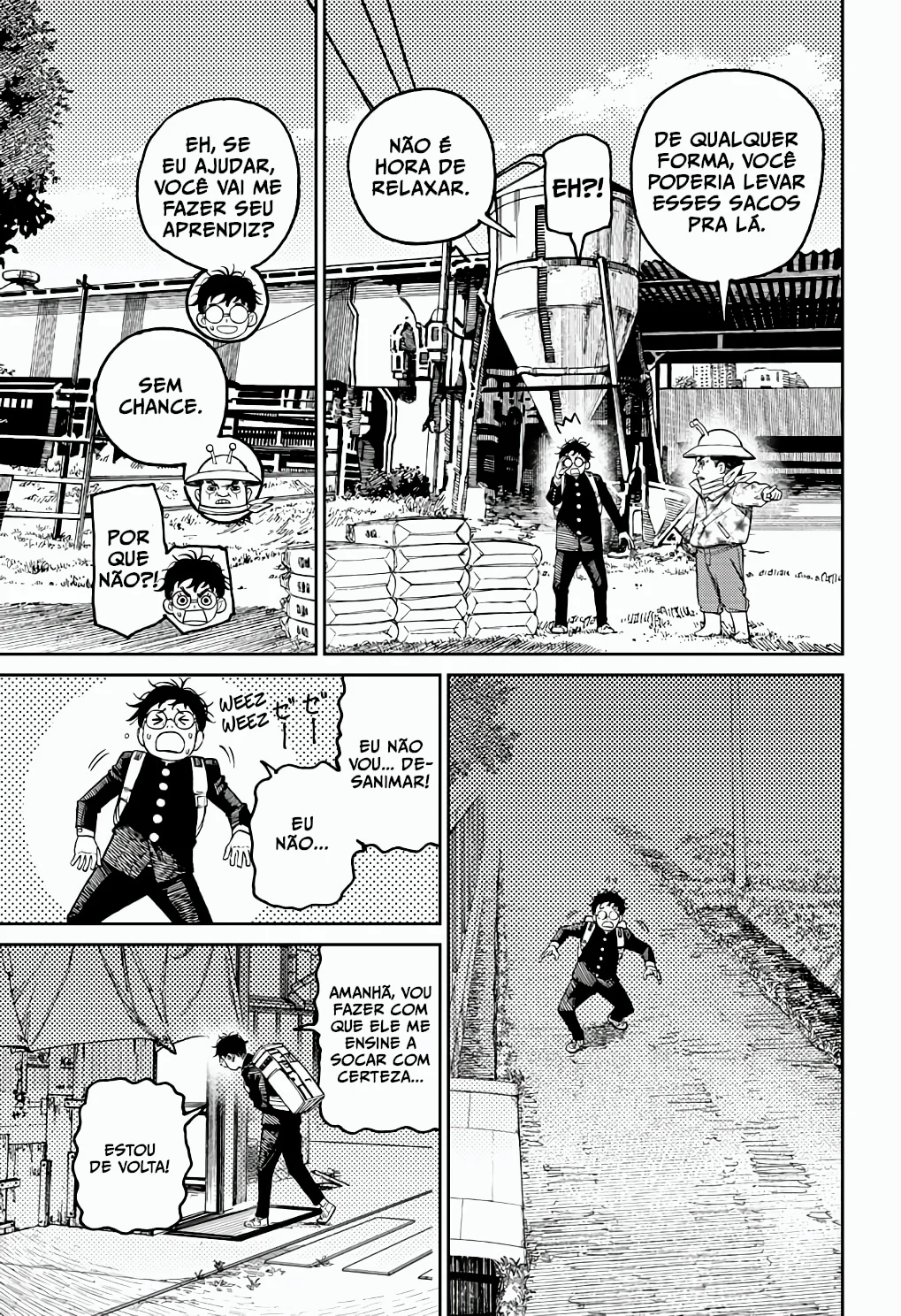 Read Dandadan pt Manga Online