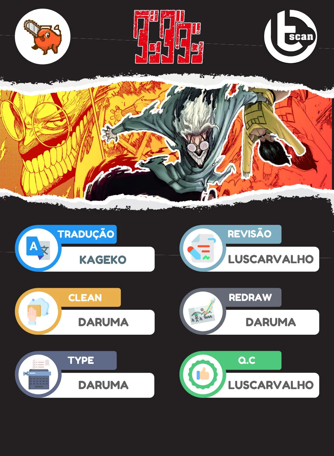 Read Dandadan pt Manga Online