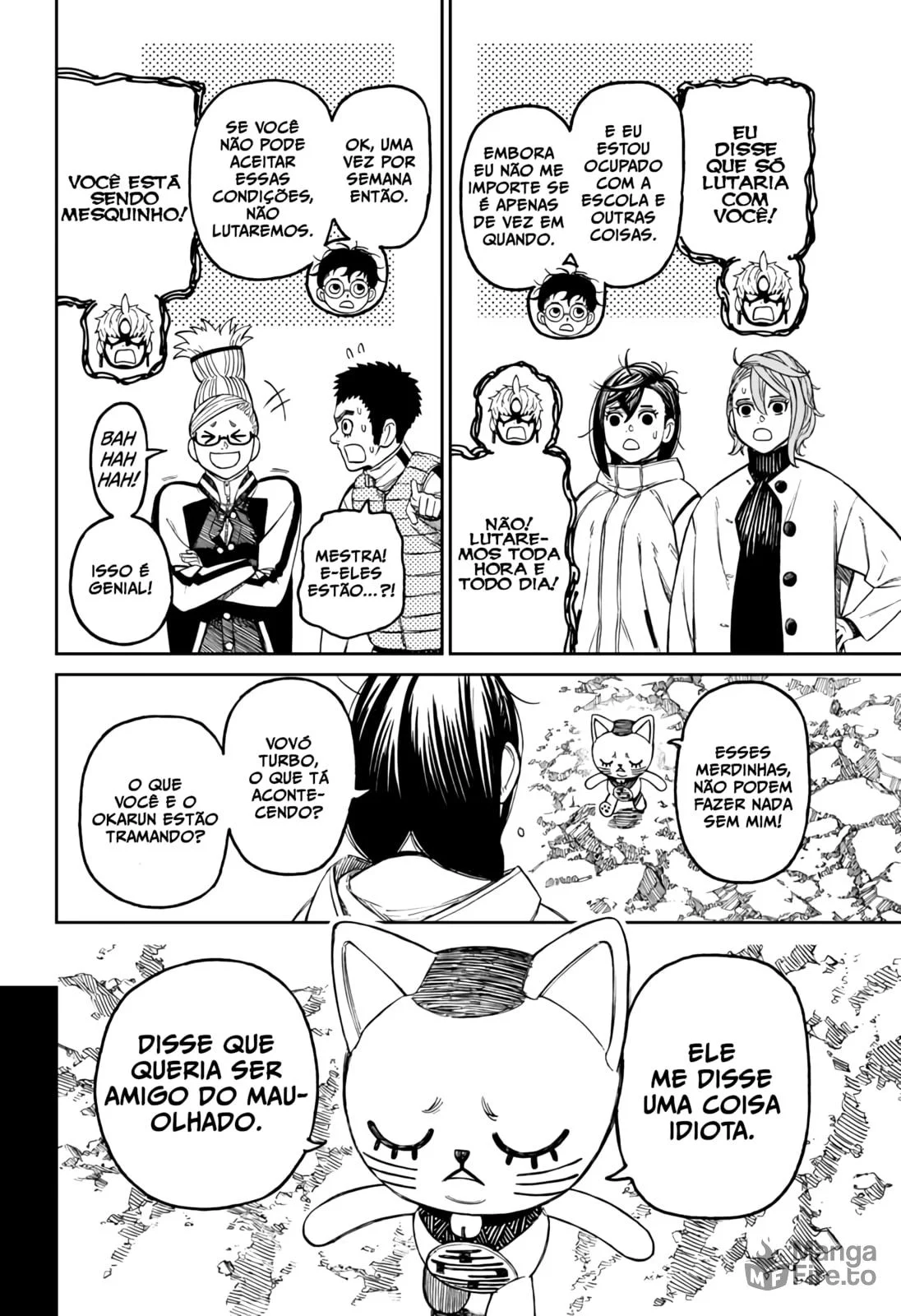 Read Dandadan pt Manga Online