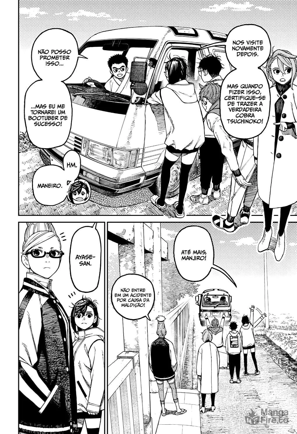 Read Dandadan pt Manga Online