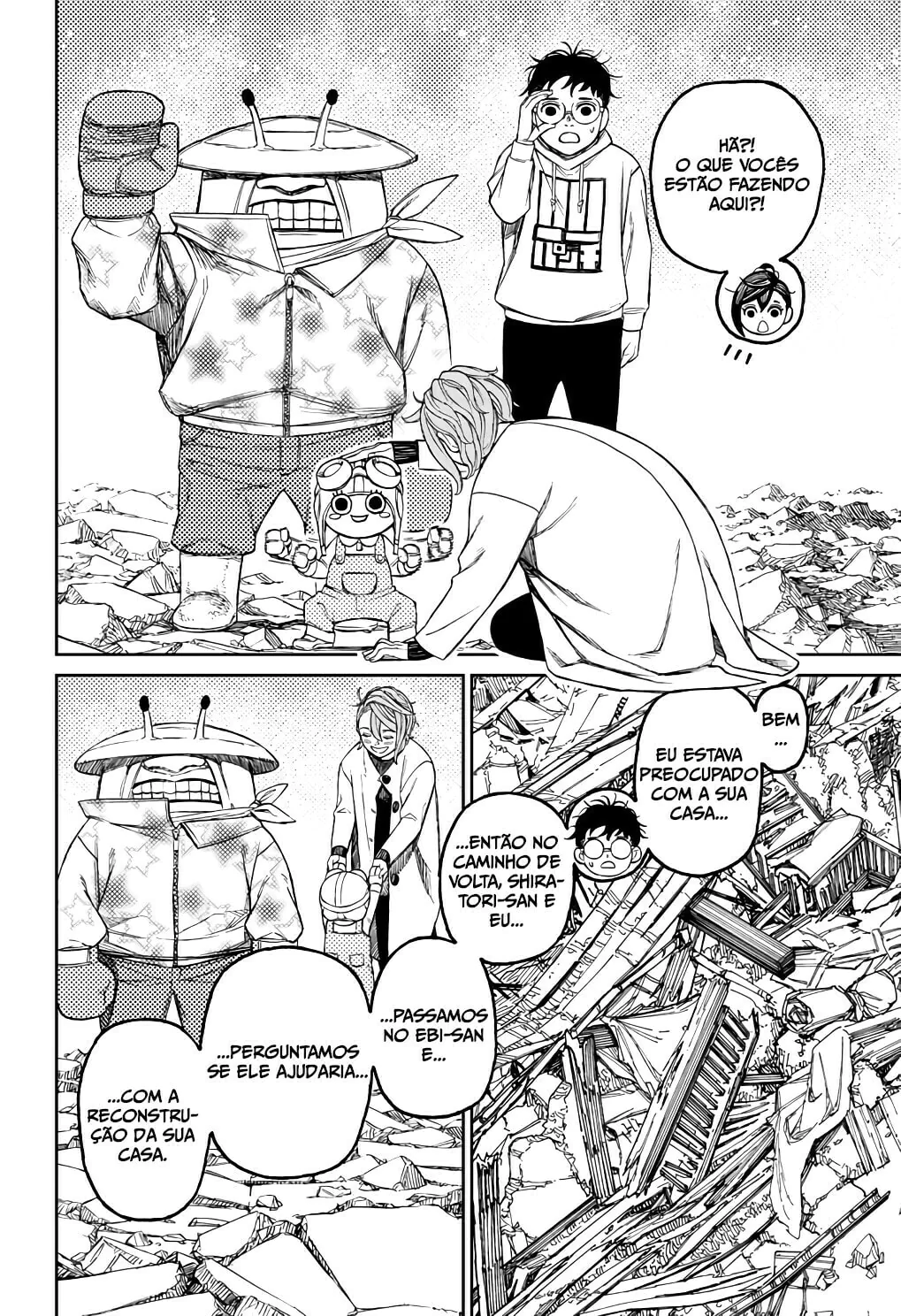 Read Dandadan pt Manga Online