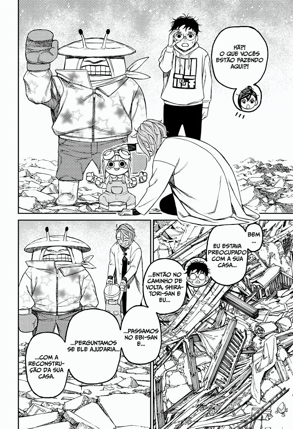 Read Dandadan pt Manga Online