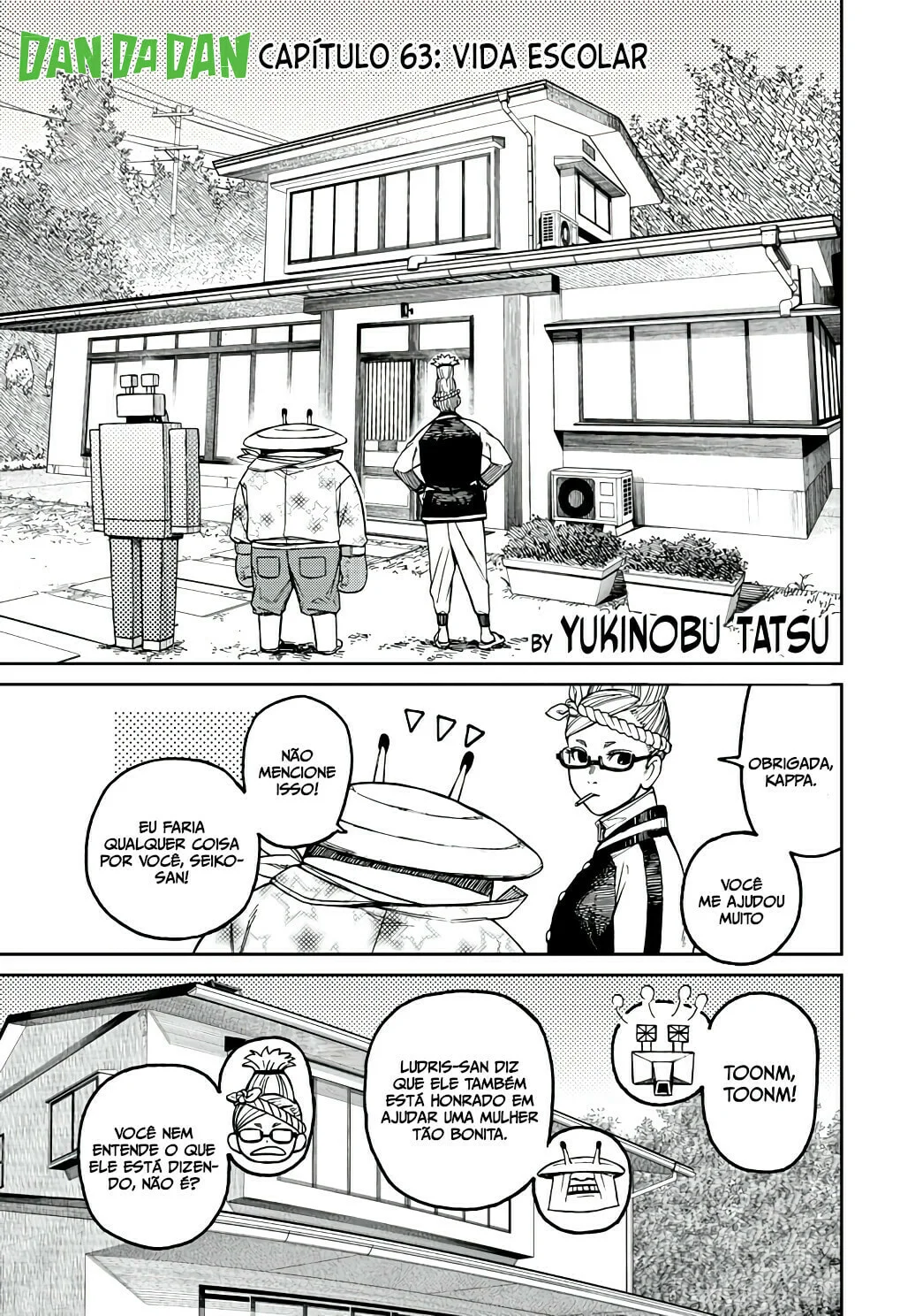 Read Dandadan pt Manga Online