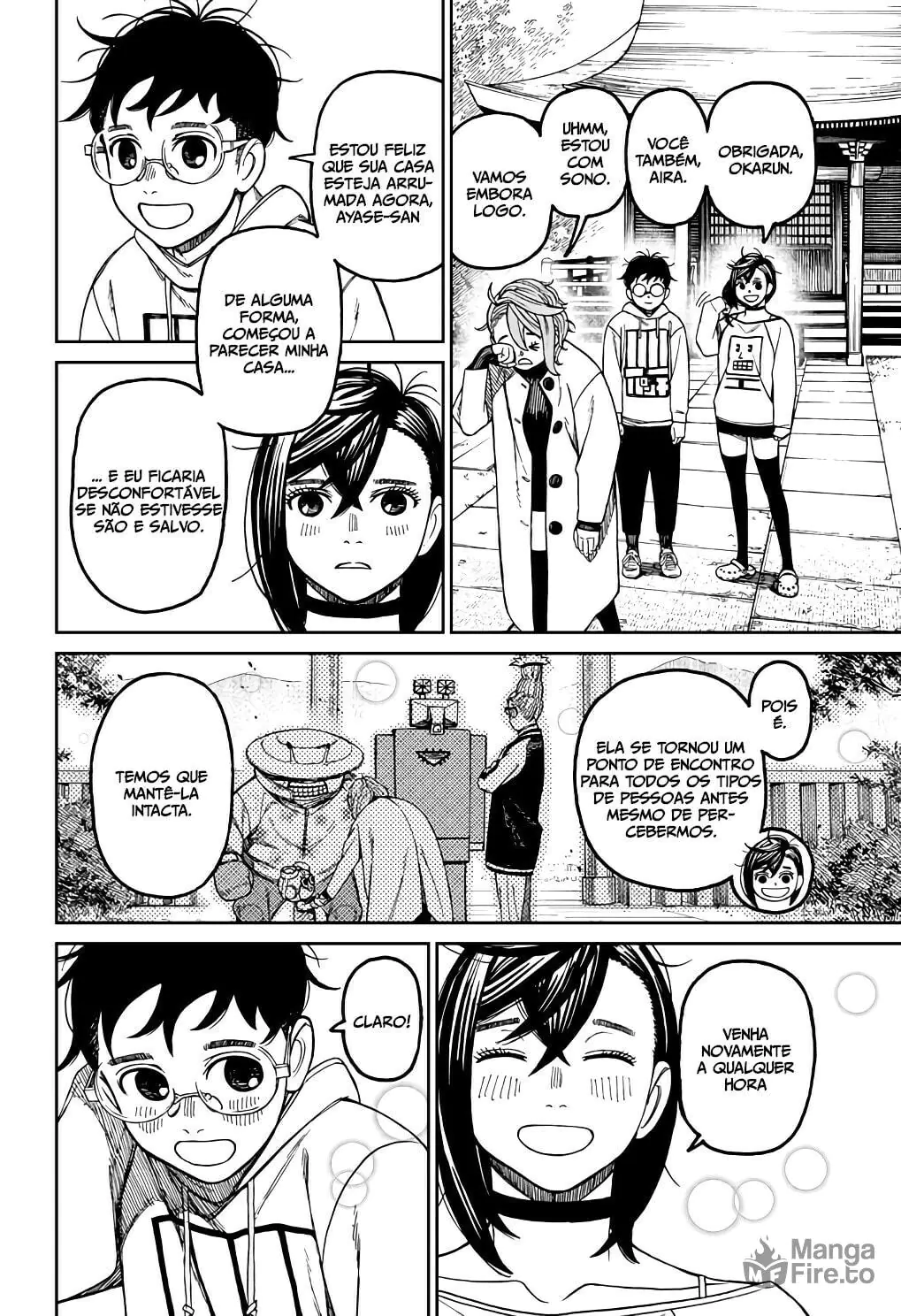 Read Dandadan pt Manga Online