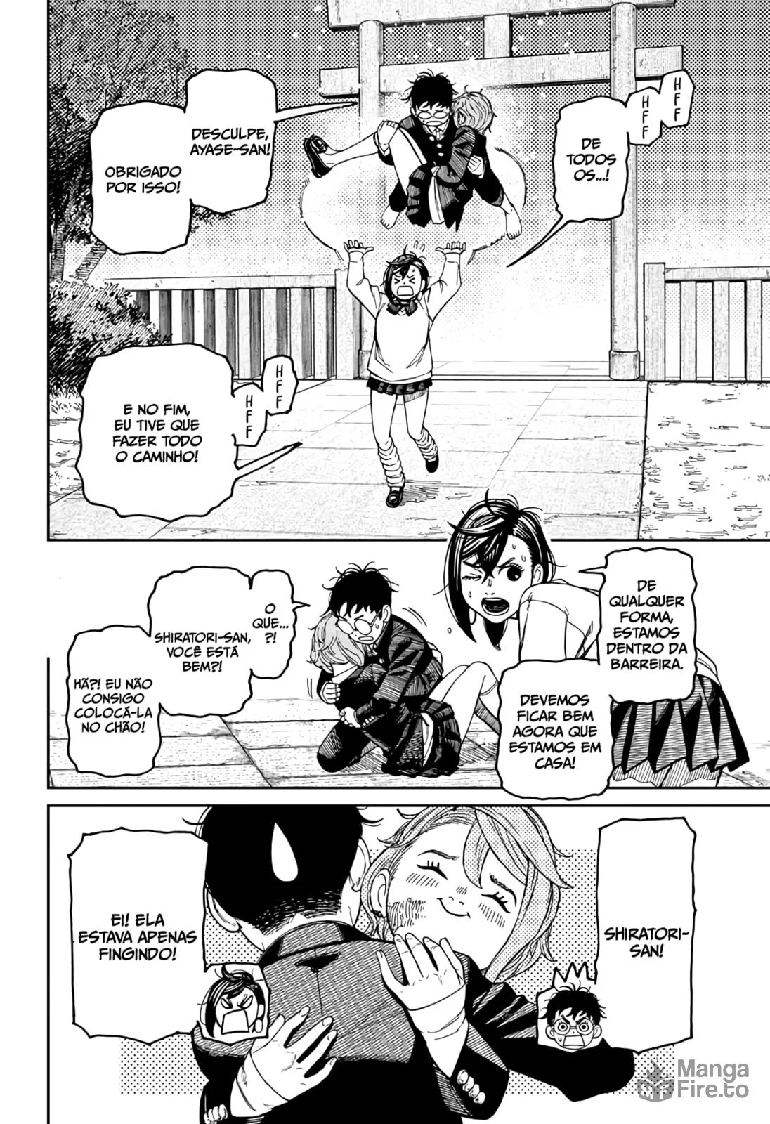 Read Dandadan pt Manga Online