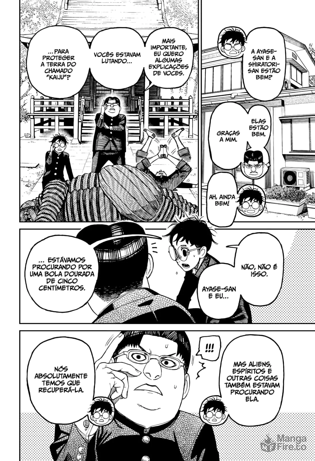 Read Dandadan pt Manga Online