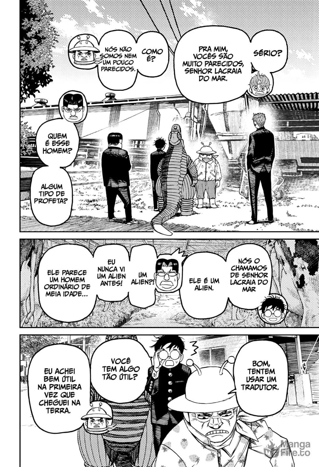 Read Dandadan pt Manga Online