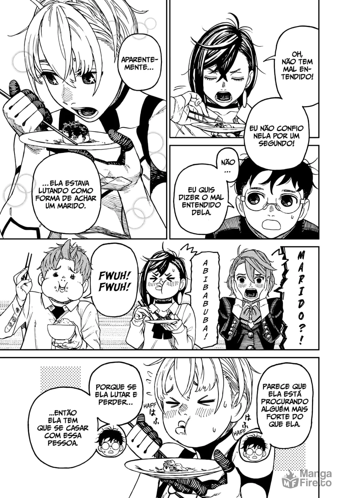 Read Dandadan pt Manga Online