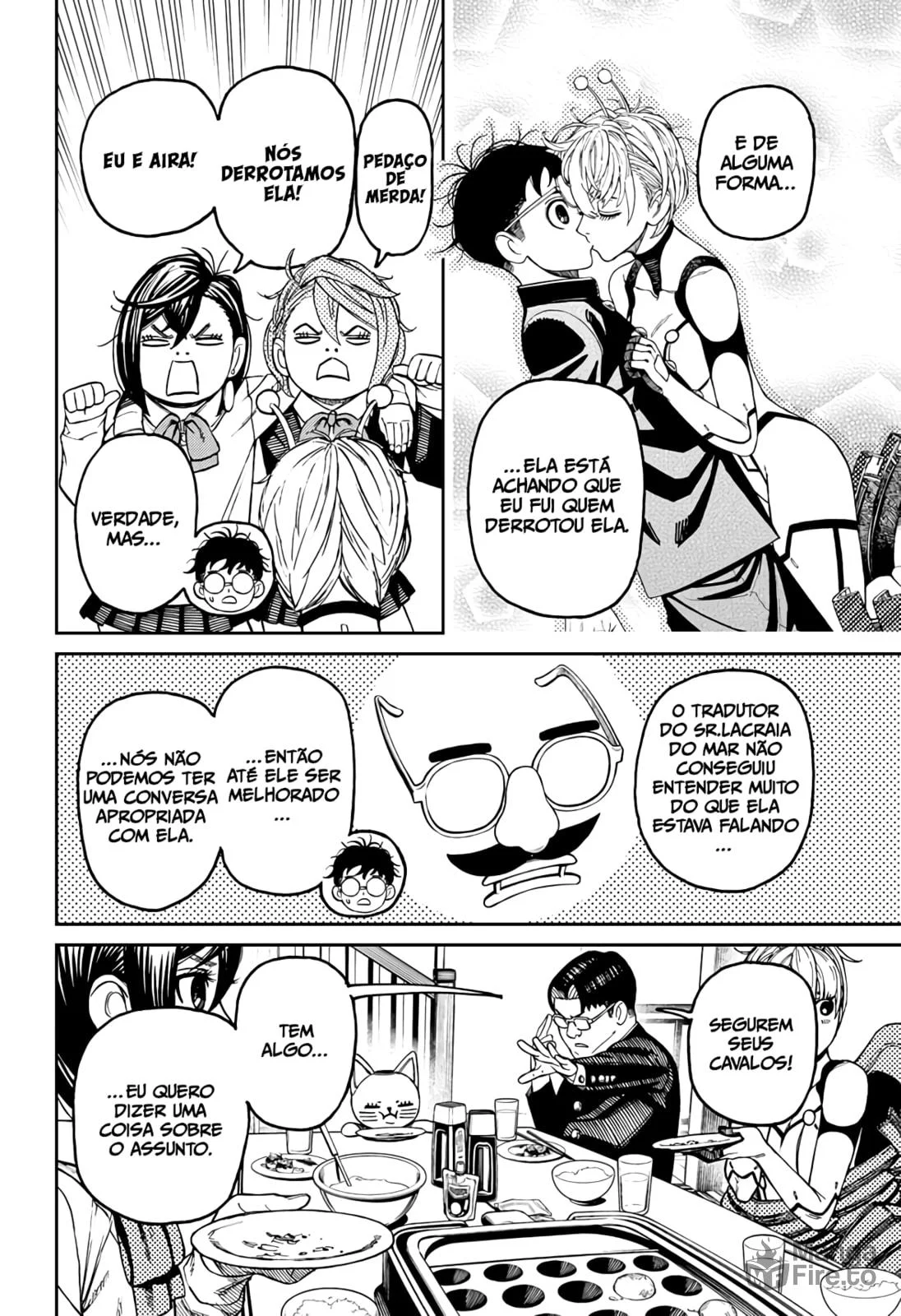 Read Dandadan pt Manga Online