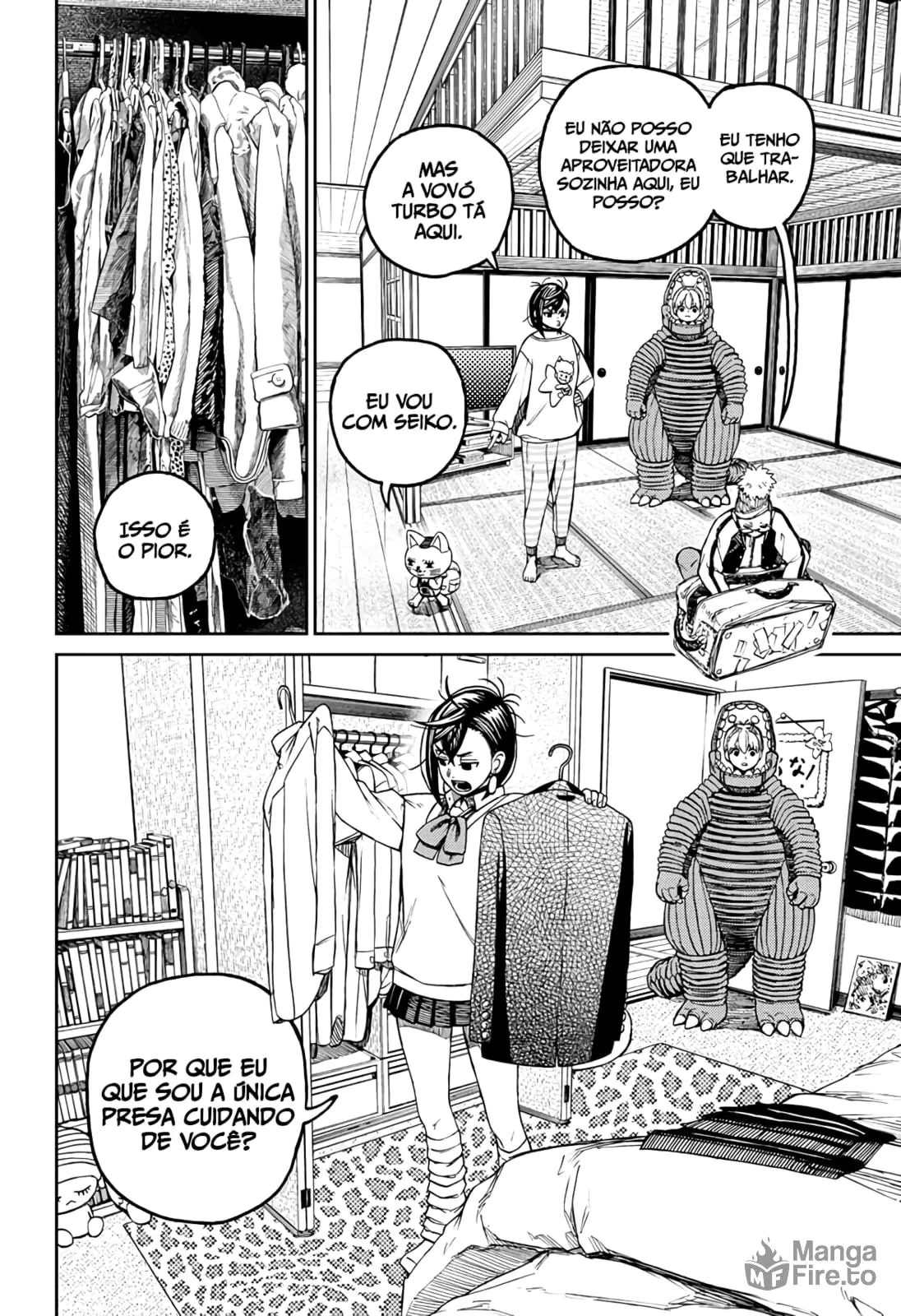 Read Dandadan pt Manga Online