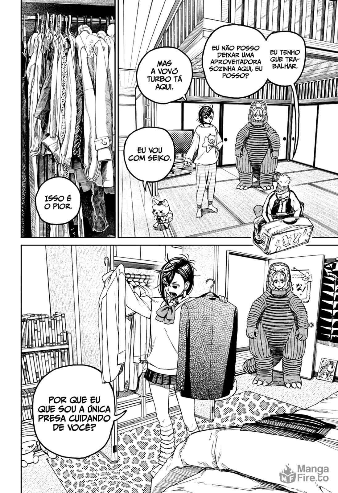 Read Dandadan pt Manga Online