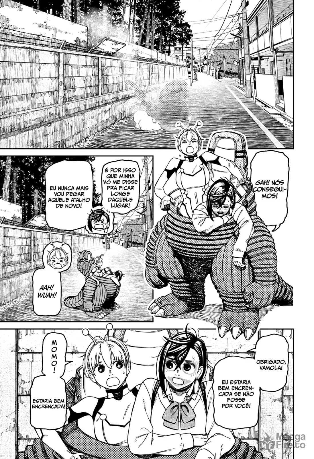 Read Dandadan pt Manga Online