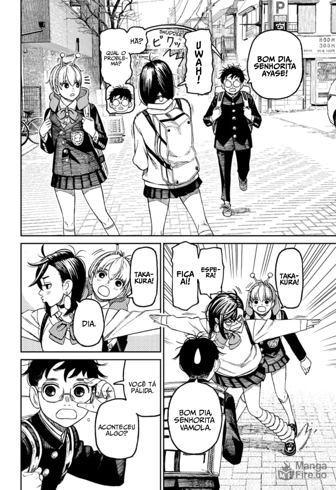 Read Dandadan pt Manga Online