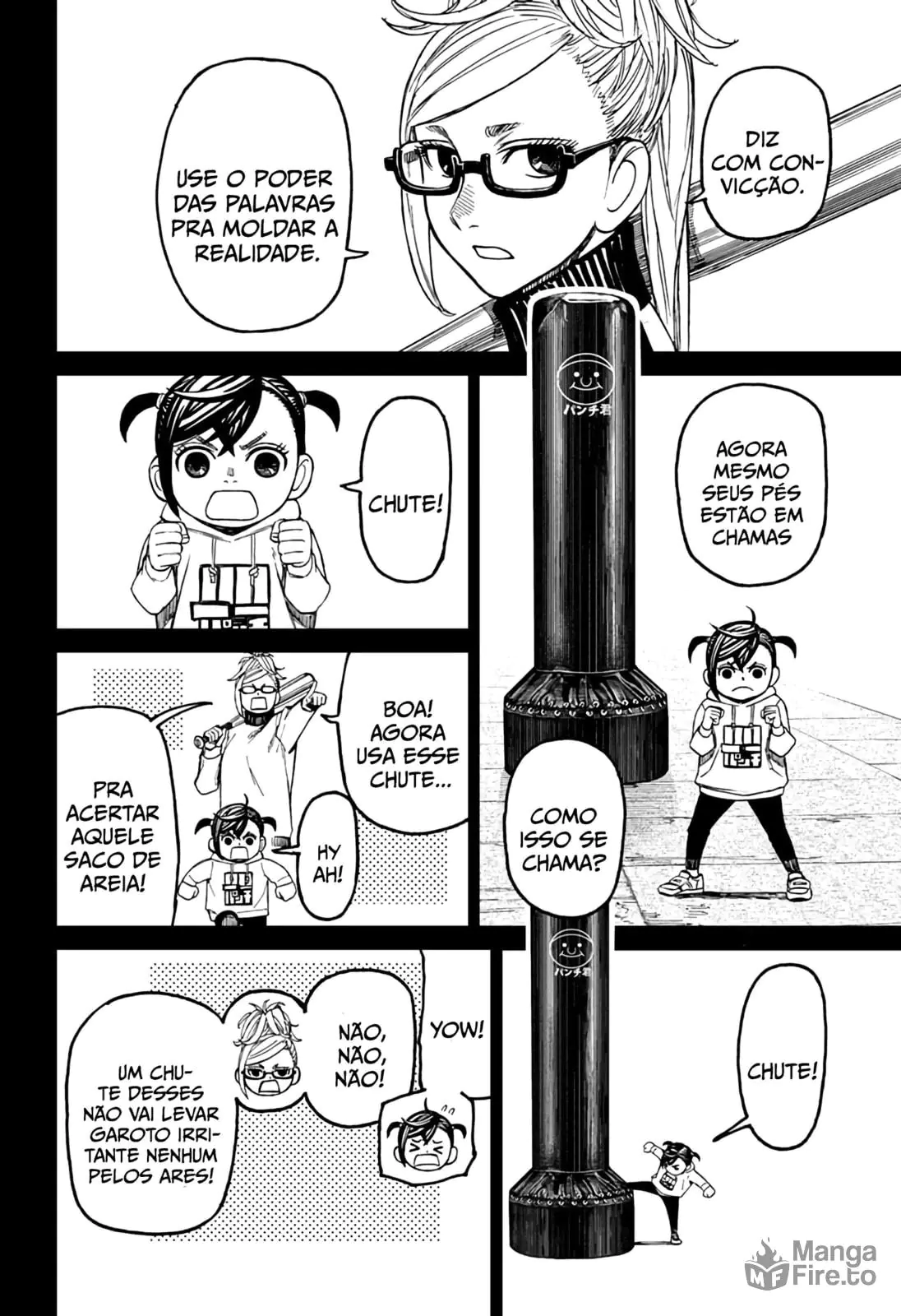 Read Dandadan pt Manga Online