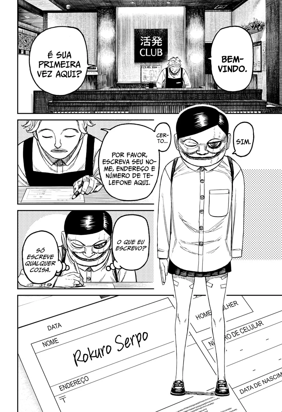 Read Dandadan pt Manga Online