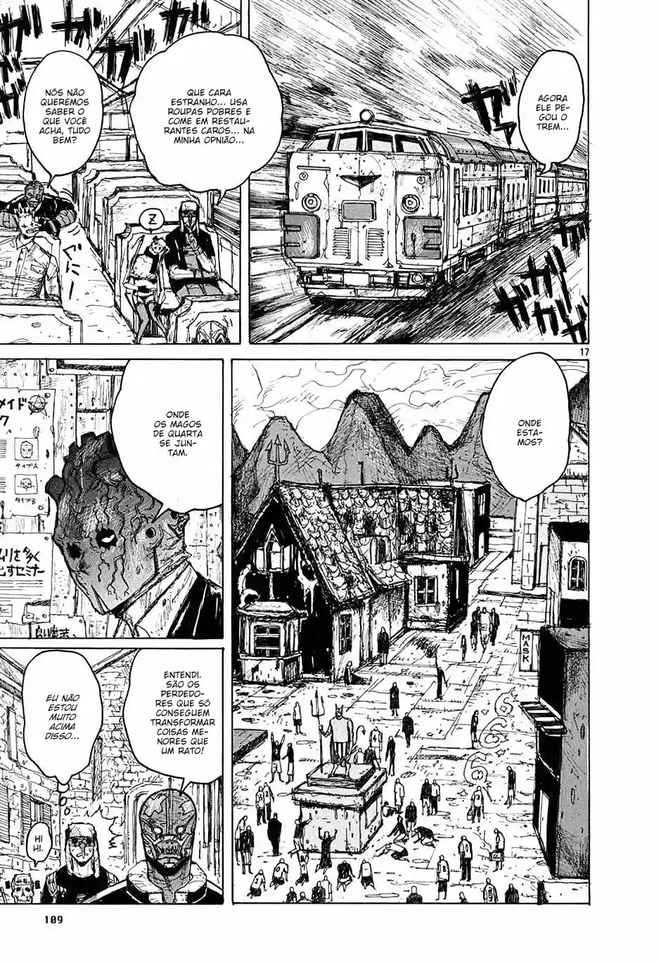 Read Dorohedoro pt Manga Online