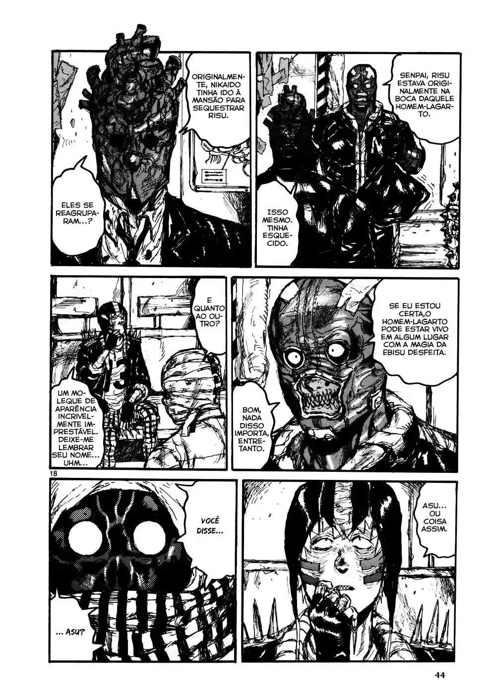 Read Dorohedoro pt Manga Online