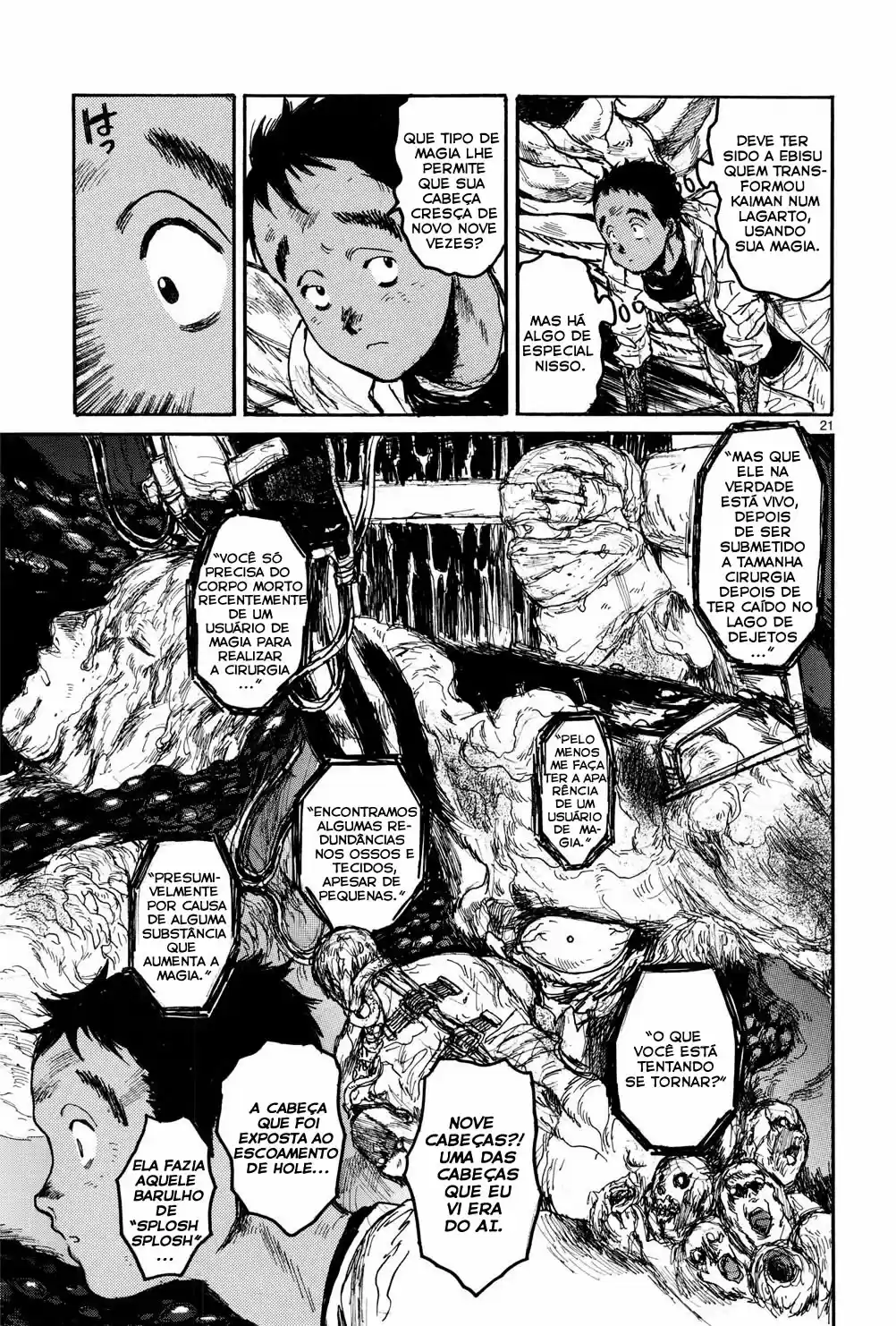 Read Dorohedoro pt Manga Online