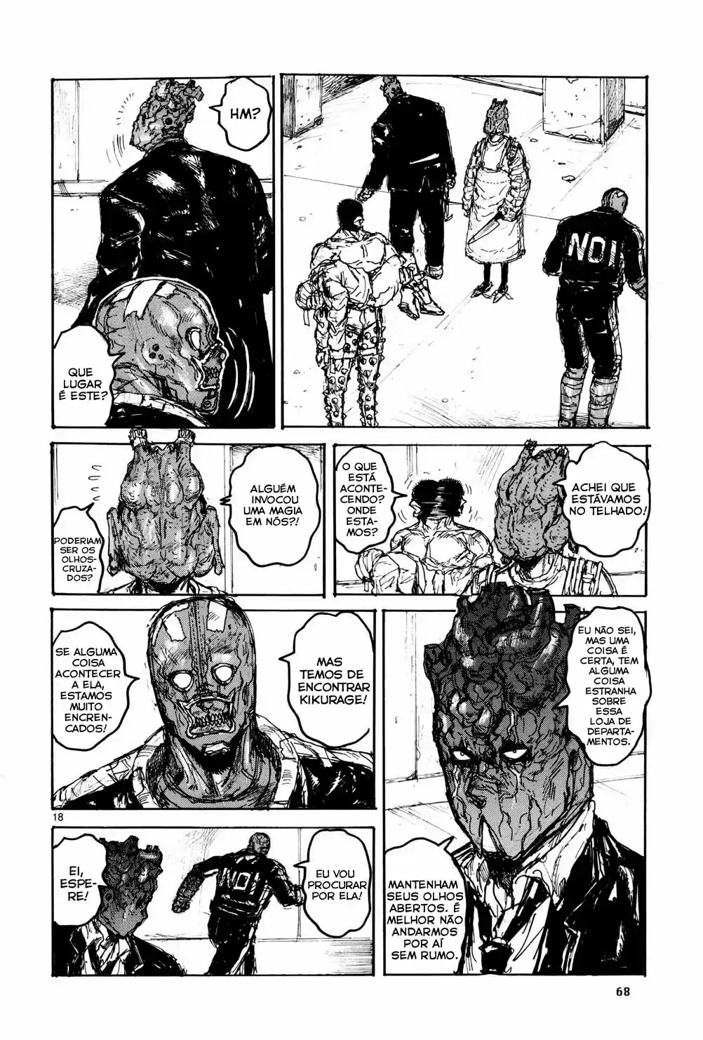 Read Dorohedoro pt Manga Online