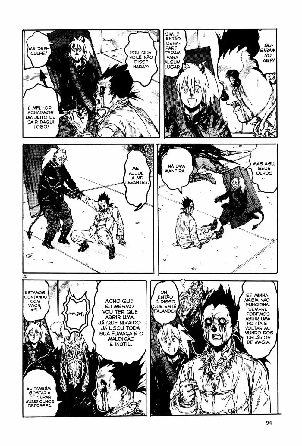 Read Dorohedoro pt Manga Online