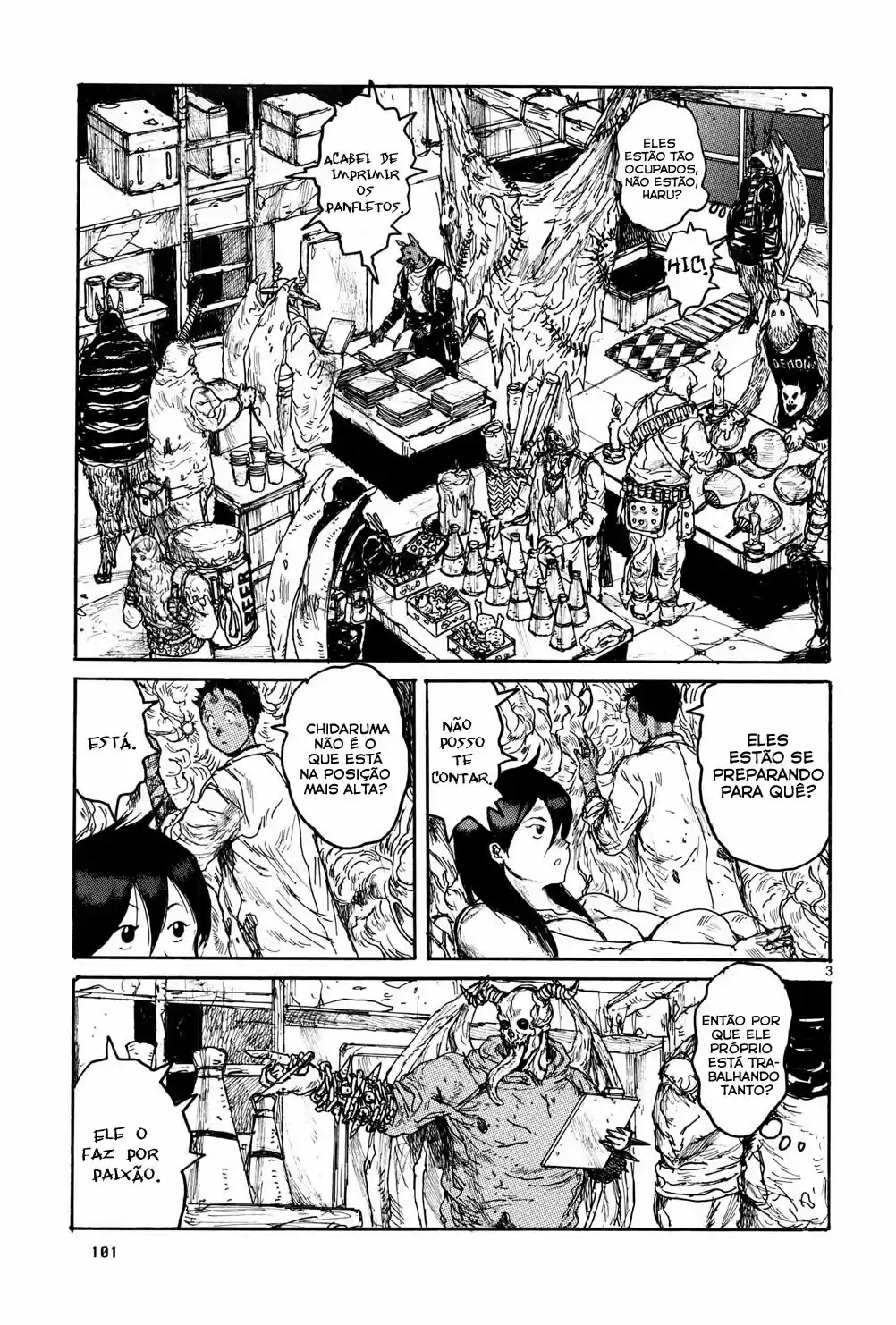 Read Dorohedoro pt Manga Online