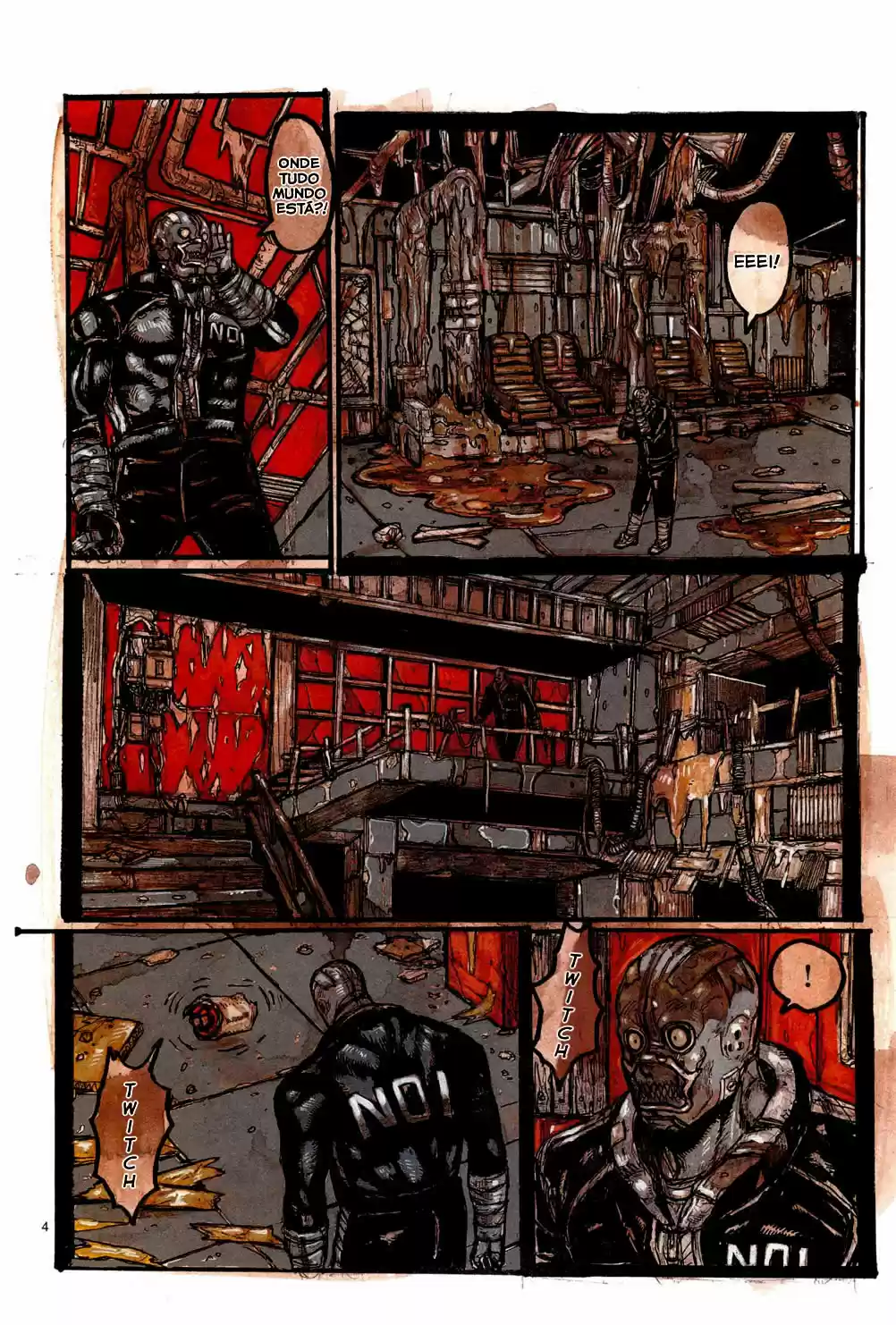 Read Dorohedoro pt Manga Online