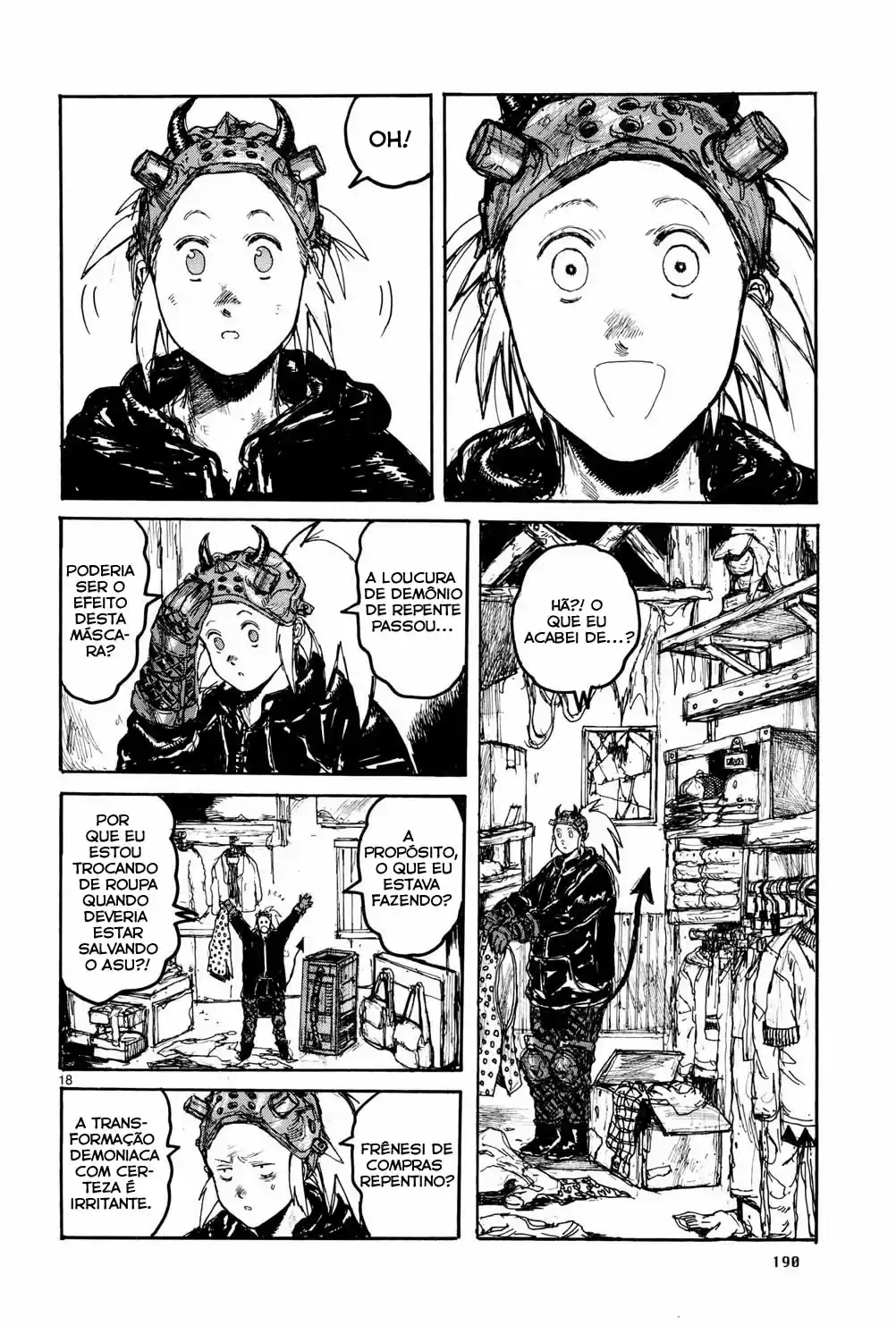Read Dorohedoro pt Manga Online