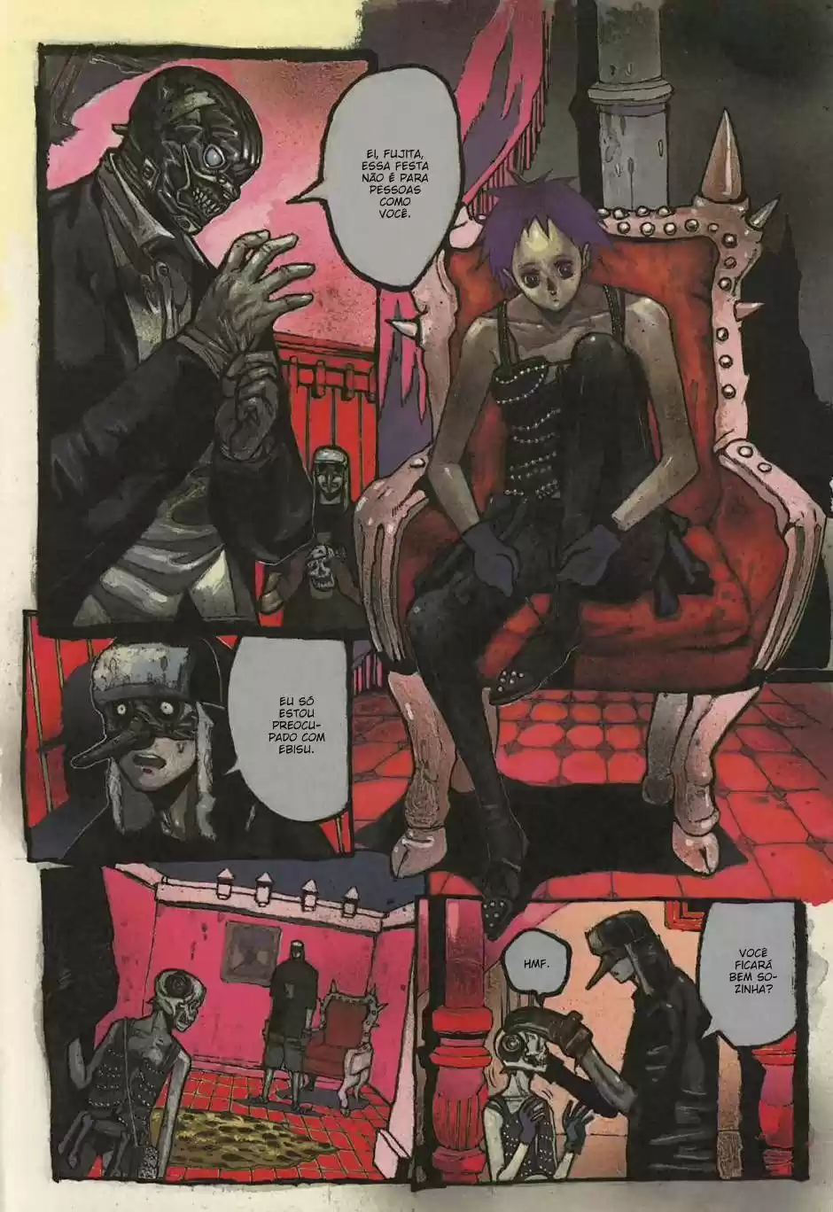 Read Dorohedoro pt Manga Online