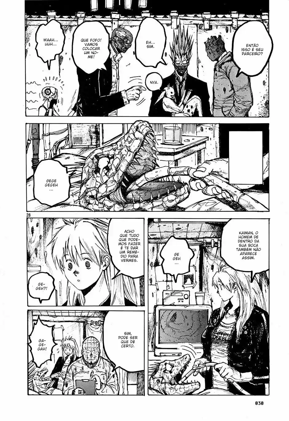 Read Dorohedoro pt Manga Online