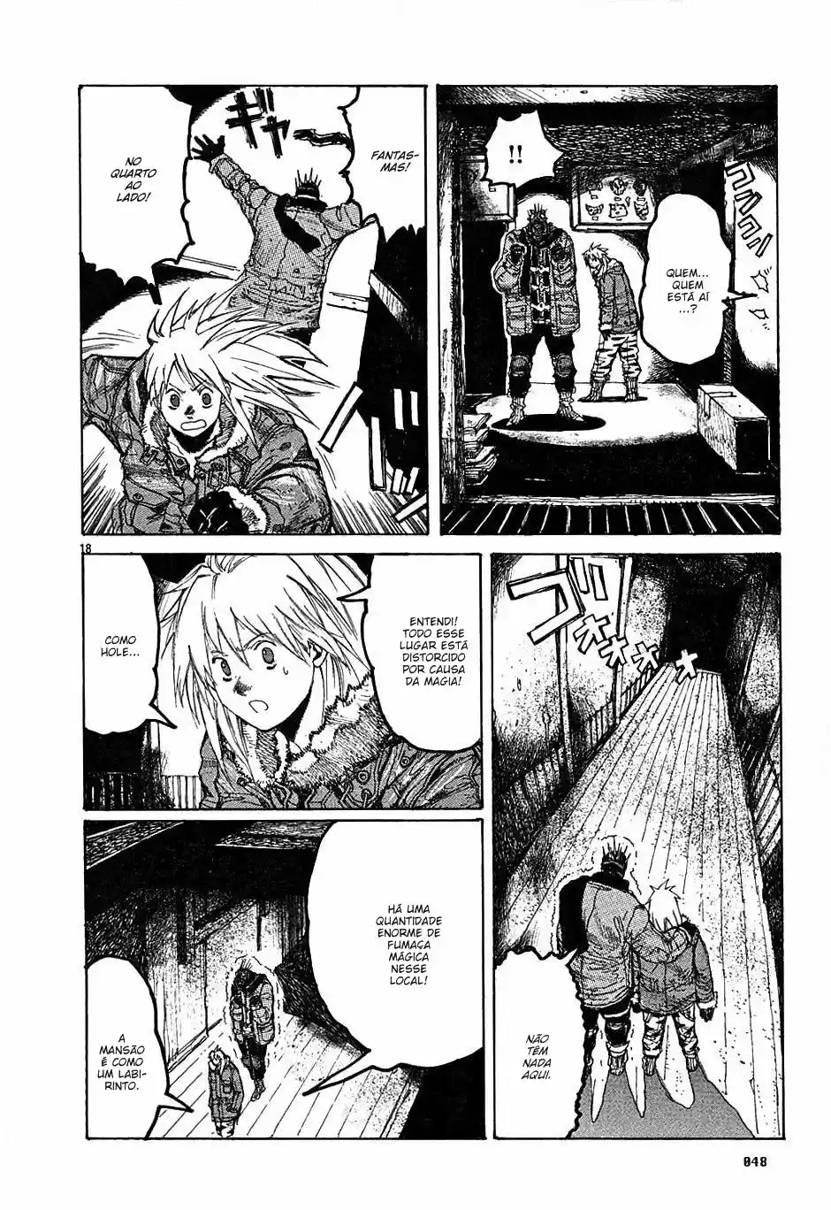 Read Dorohedoro pt Manga Online