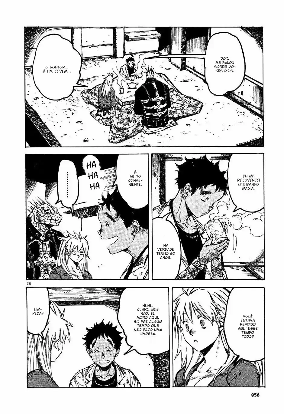 Read Dorohedoro pt Manga Online