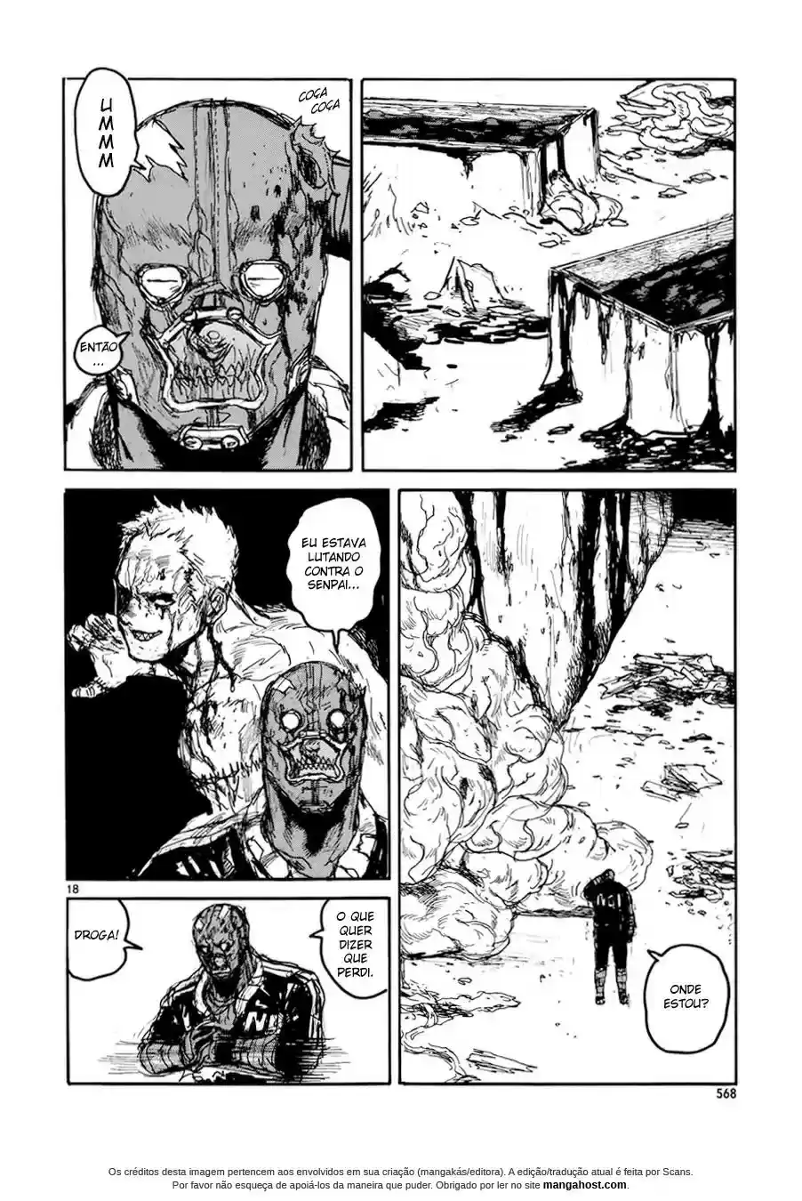 Read Dorohedoro pt Manga Online