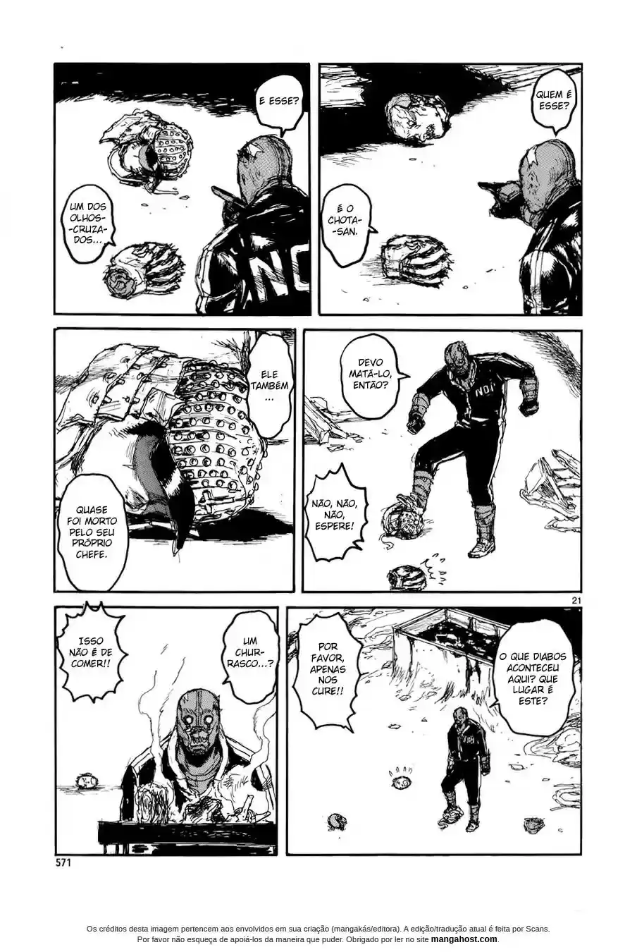 Read Dorohedoro pt Manga Online