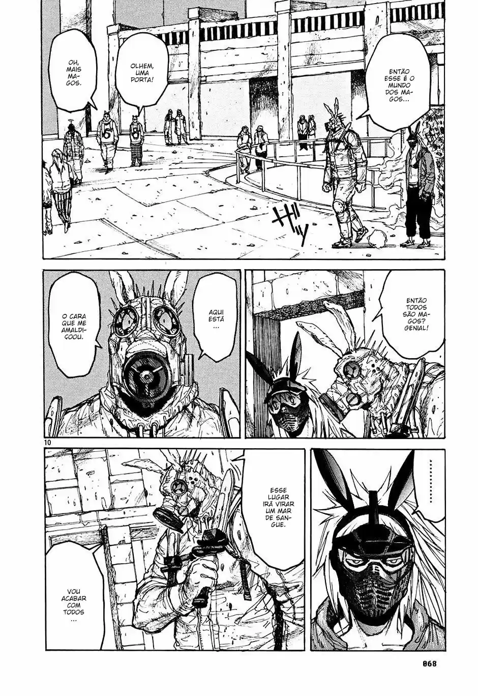 Read Dorohedoro pt Manga Online