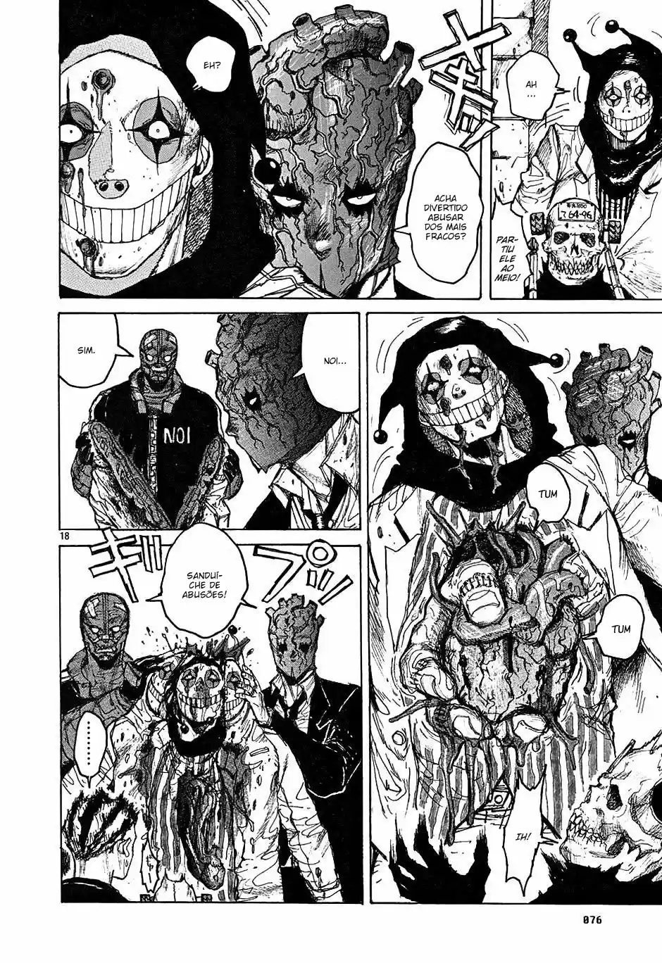 Read Dorohedoro pt Manga Online