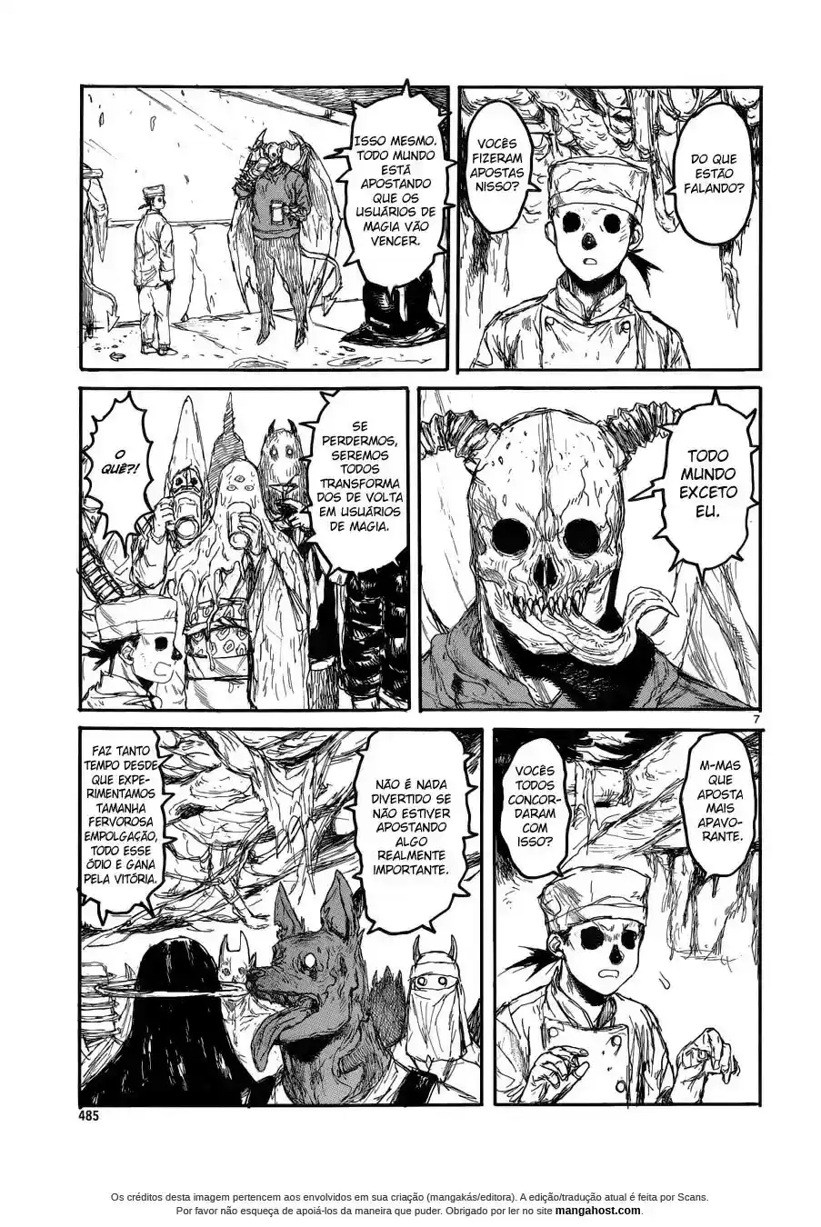 Read Dorohedoro pt Manga Online