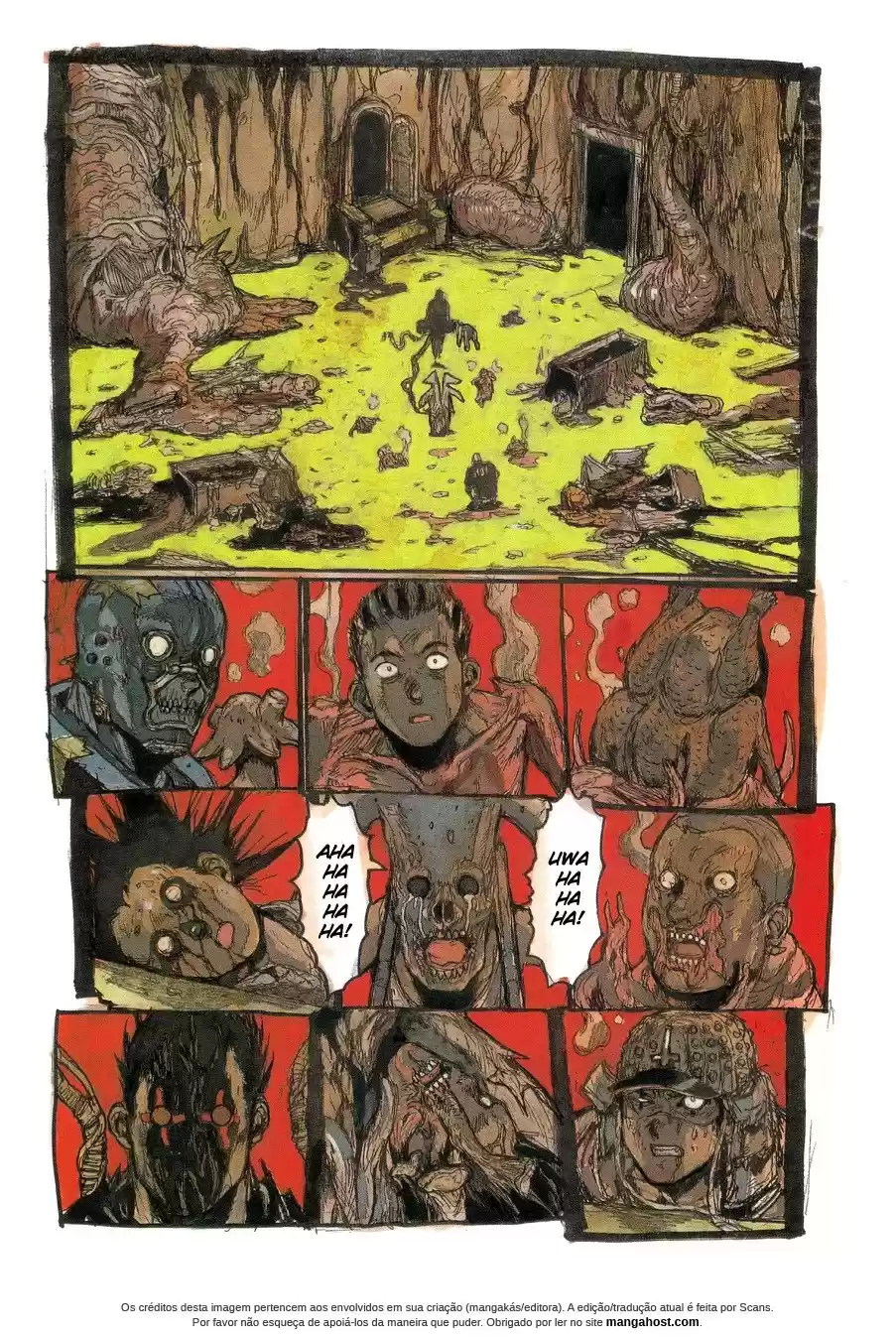 Read Dorohedoro pt Manga Online