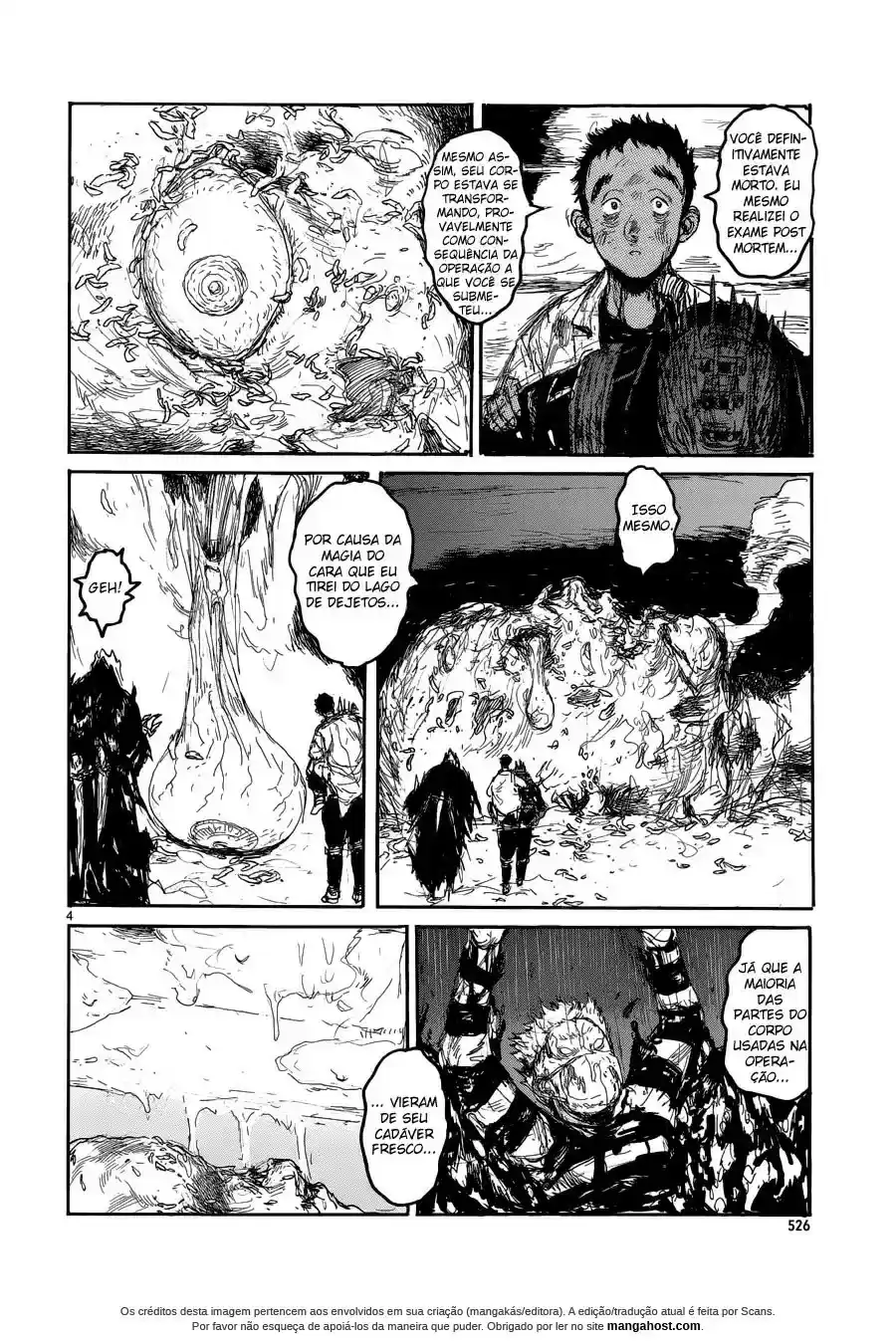 Read Dorohedoro pt Manga Online