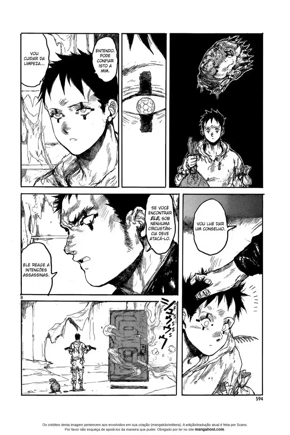 Read Dorohedoro pt Manga Online