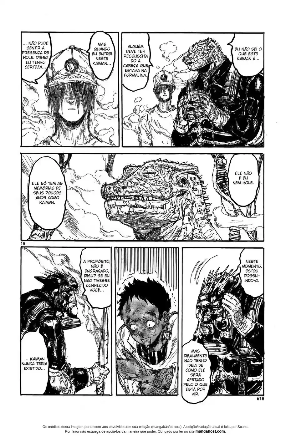 Read Dorohedoro pt Manga Online